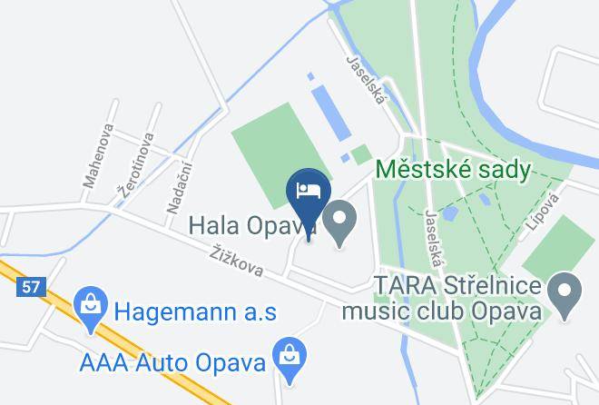 Opava - Hotel Opava Maps