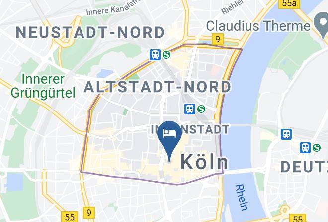 Cologne - Hotel Opera Maps