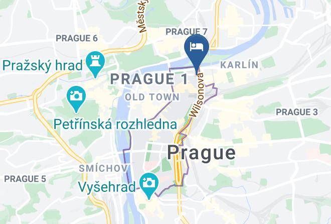 Prague - Hotel Opera Maps