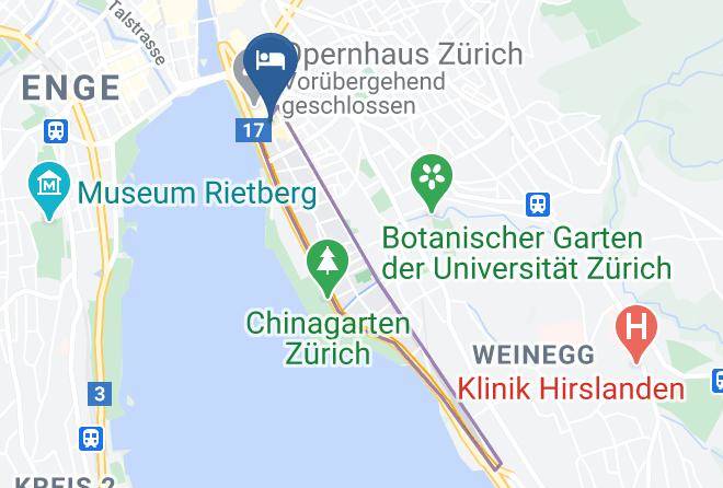Zurich - Opera Hotel Zurich Maps