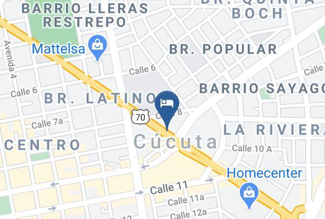 Cucuta - Hotel Oporto Suite Cucuta Maps