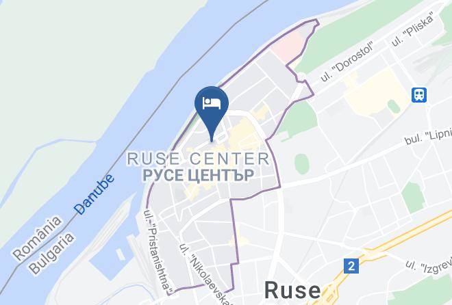 Ruse Tsentar - Hotel Oppium Maps