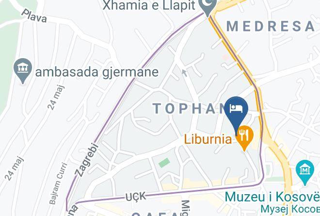 Pristina - Hotel Ora Maps
