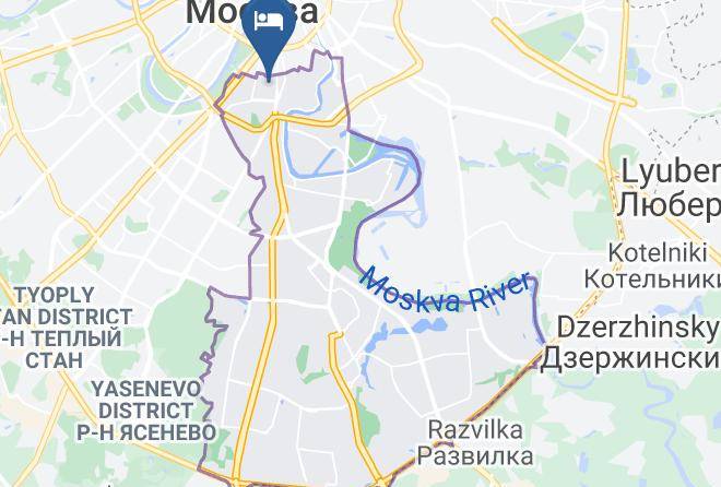Moscow - Hotel Orange On Shabolovskaya Maps