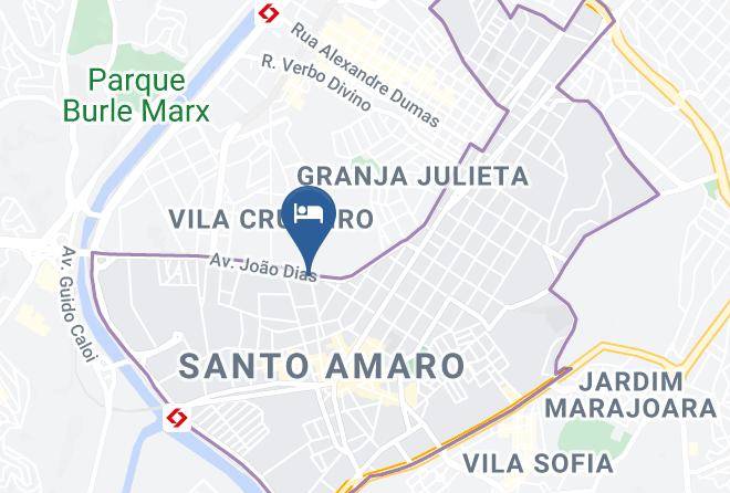 Sao Paulo Santo Amaro - Hotel Orange Maps