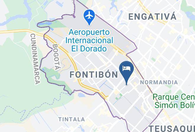 Bogota - Hotel Orange Trip Maps