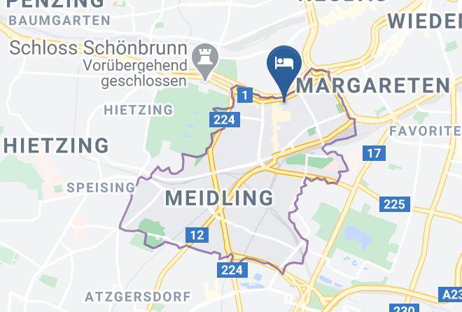 Vienna Meidling - Hotel Orangerie Maps