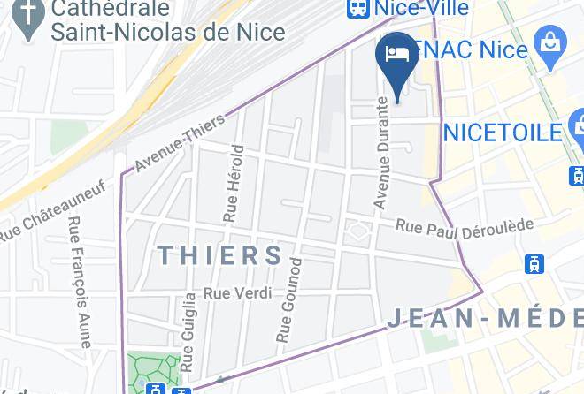 Maritime Alps - Hotel Les Orangers Maps