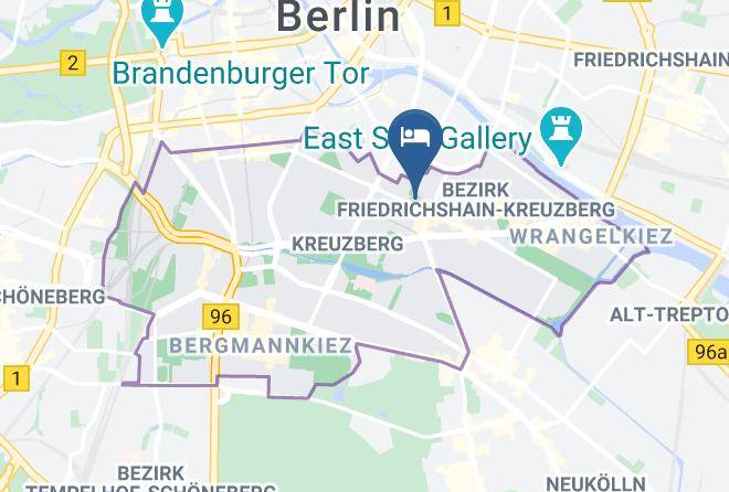 Stadt Berlin - Hotel Orania Berlin Maps
