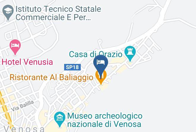 Potenza - Hotel Orazio Maps