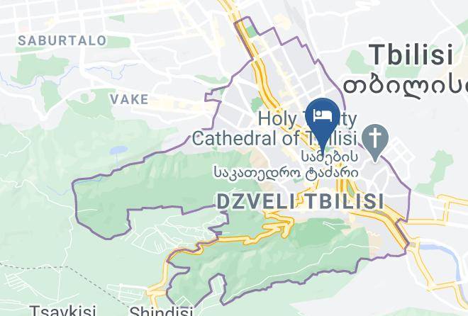 Tbilisi - Hotel Orbeliani Maps