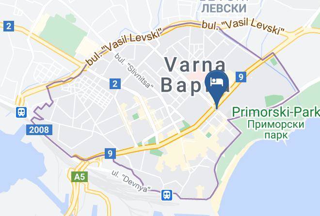 Varna - Hotel Orbita Maps