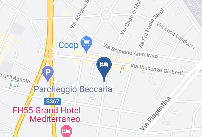 Florence - Hotel Orcagna Maps