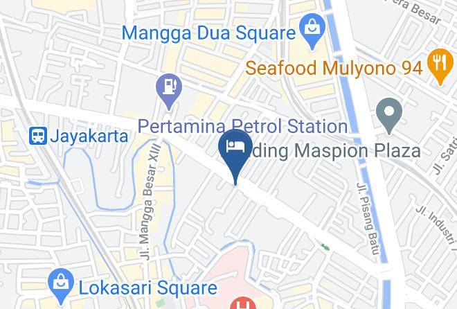 Central Jakarta - Hotel Orchard Maps