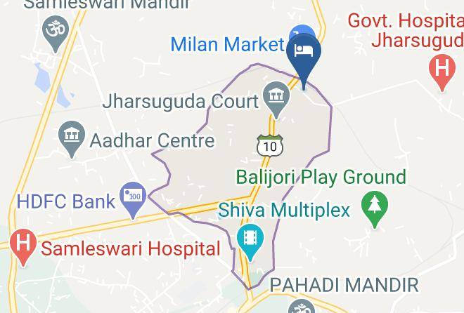 Jharsuguda - Hotel Orchard Maps