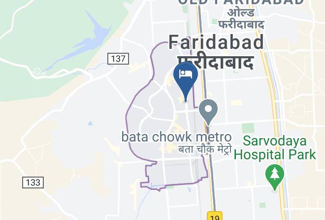 Faridabad - Hotel Orchid Maps