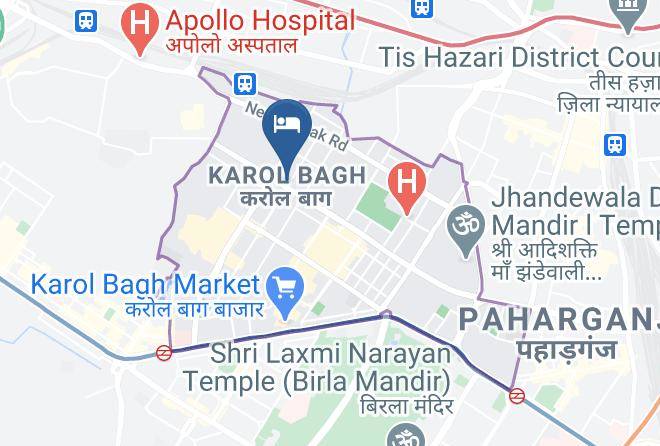 Hotel Orchid Garden Map