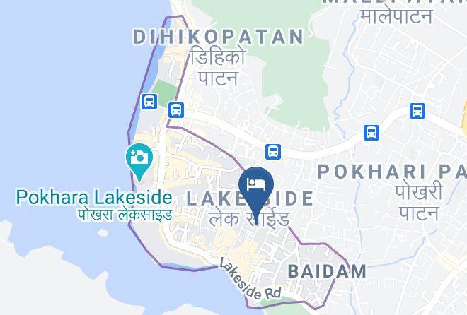Pokhara - Hotel Orchid Maps