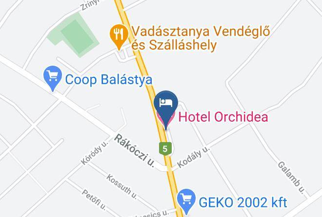 Balastya - Hotel Orchidea Maps