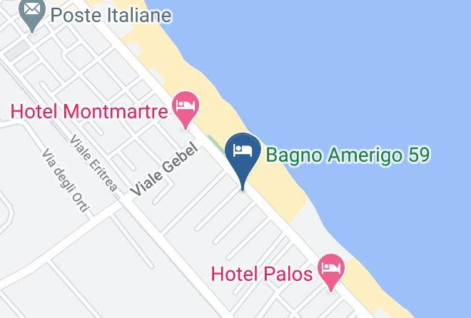 Rimini - Hotel Orchidea Blu Maps