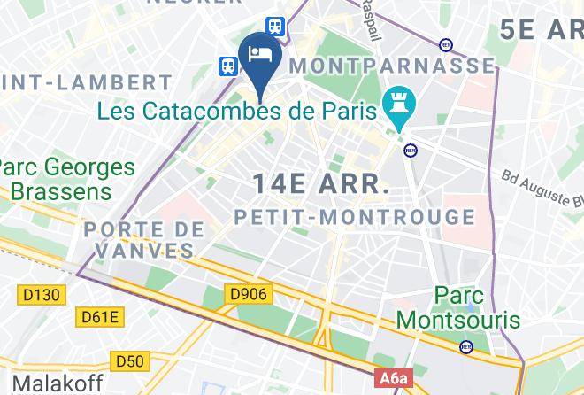 Paris - Hotel Orchidee Maps