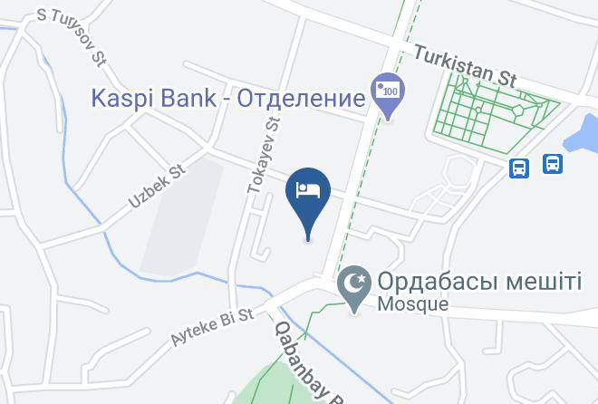 Hotel Ordabasy Map