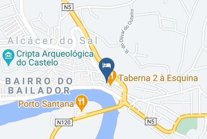 Hotel Ordem De Santiago Map