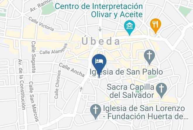 Jaen - Hotel Ordonez Sandoval Maps