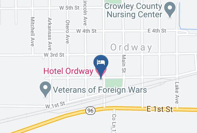 Crowley - Hotel Ordway Maps