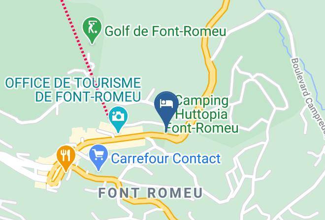 Pyrenees Orientales - Hotel Oree Du Bois Maps