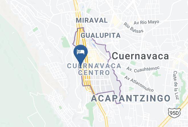 Cuernavaca - Hotel Orense Express Maps