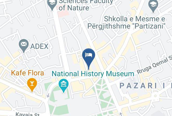 Tirana - Hotel Oresti Center Maps