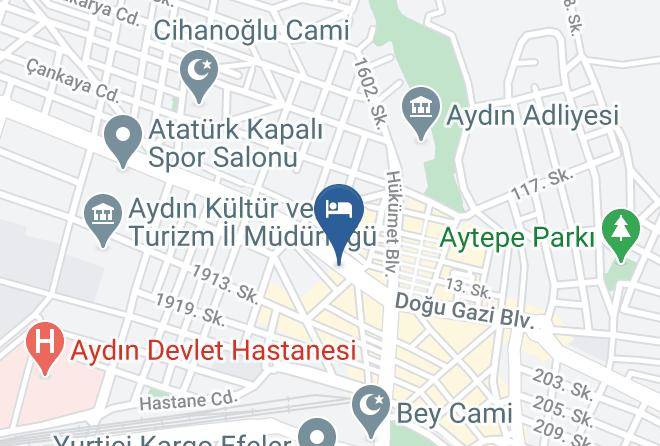 Hotel Orhan Aydin Map
