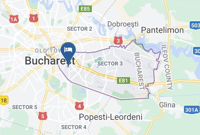 Bucharest - Hotel Oriel Maps