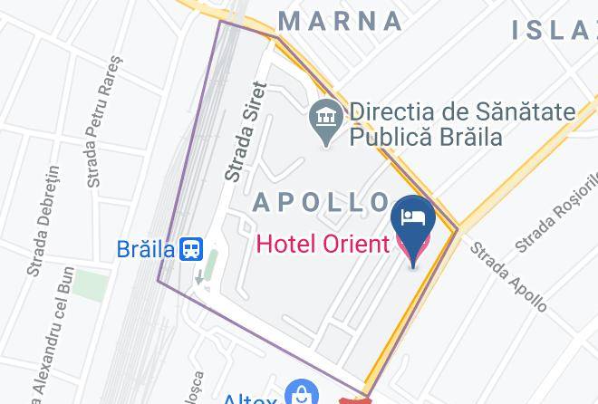 Braila - Hotel Orient Maps