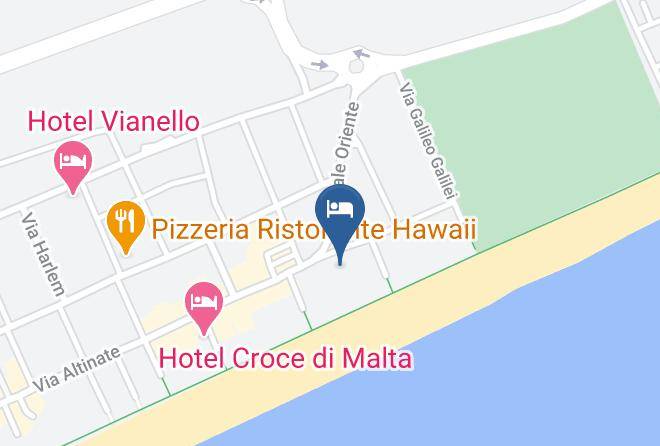 Hotel Orient & Pacific Map