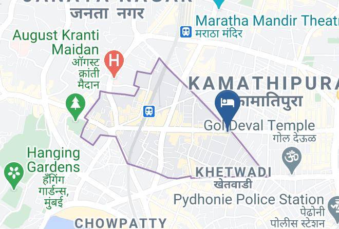 Mumbai - Hotel Orient Palace Maps