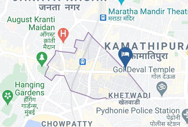 Mumbai - Hotel Orient Regency Maps