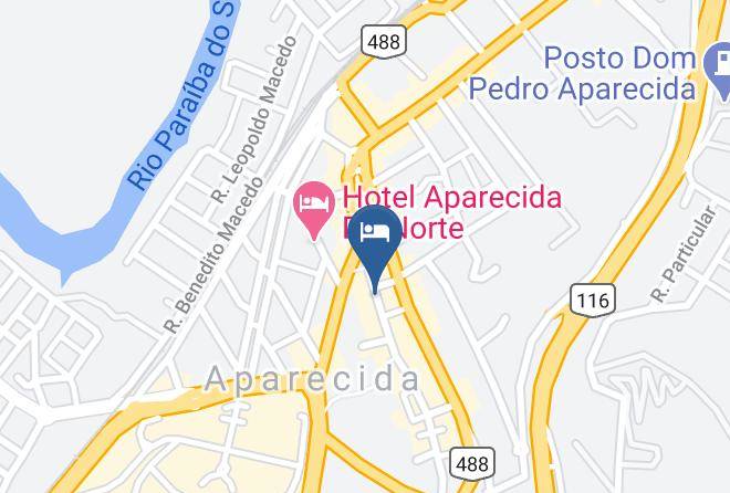 Aparecida - Hotel Oriental Maps