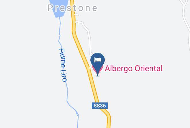Sondrio - Albergo Oriental Maps