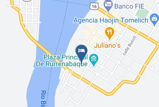 Jose Ballivian - Hotel Oriental Maps