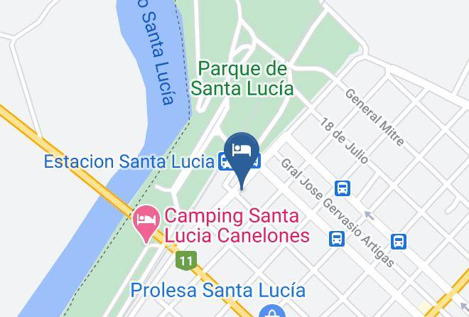 Santa Lucia - Hotel Oriental Maps
