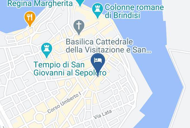 Brindisi - Hotel Orientale Maps