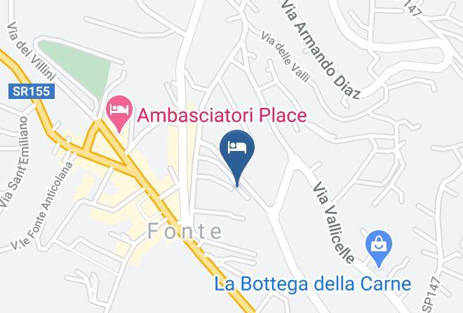 Frosinone - Hotel Oriente Srl Maps