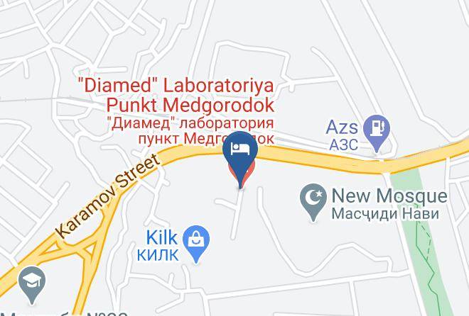 Dushanbe - Hotel Orio Maps