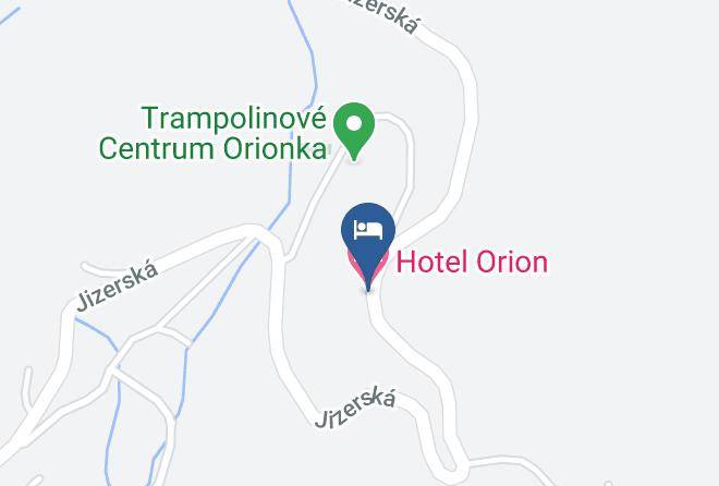 Liberec - Hotel Orion Maps