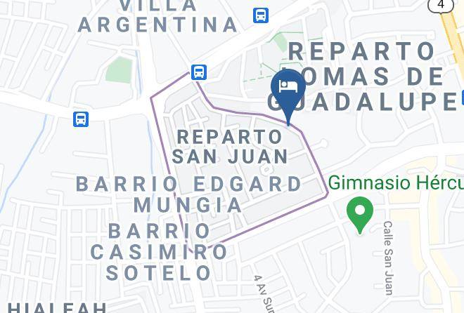 Managua - Hotel Orion Maps