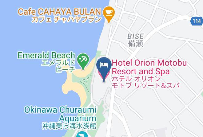 Motobu Townkunigami District - Hotel Orion Motobu Resort And Spa Maps
