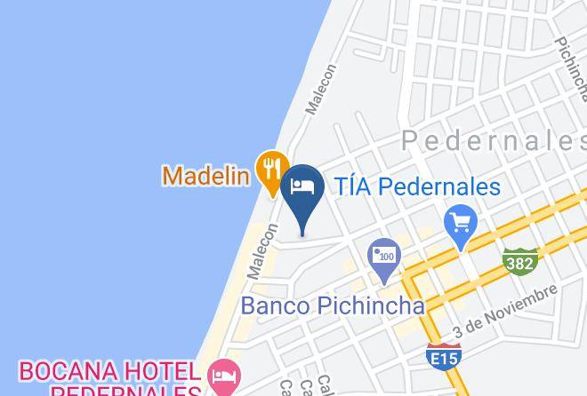 Pedernales - Hotel Orion Maps