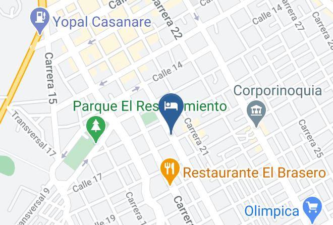 Yopal - Hotel Orion Plaza Maps